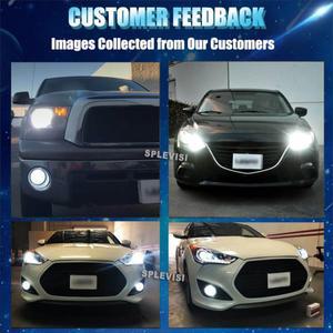 자동차 조명 2Pcs 9012 HIR2 LED 헤드 라이트 전구 흰색 60W 6000LM Opel Zafira Tourer C 2011-