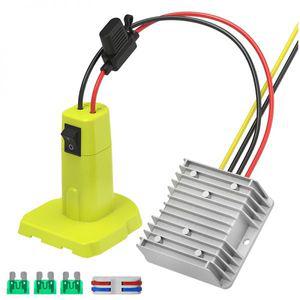 차량용 인버터 Ryobi 배터리용 스텝 다운 컨버터 DC 전원 어댑터 전압 조정기 12V 15A 180W