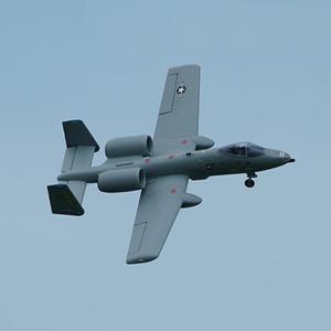 취미 RC Xfly 더블 50mm A-10 Thunderbolt Ii Edf 제트 트루 채널 스포츠 항공기 전투기 전기 모델 고정 날