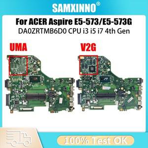 에이서 아스파이어 E5-573 E5-573G 노트북용 메인보드, DA0ZRTMB6D0, 코어 I3 I5 I7 CPU GT920M ZRT NBMVM1