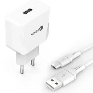 쌍문상회 ANAM ATC-QC1P 퀄컴3.0 급속충전기+C타입케이블