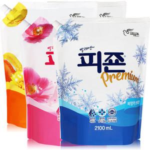 피죤 3000ml x 4개 / 2100ml x 4개 고농축 섬유유연제