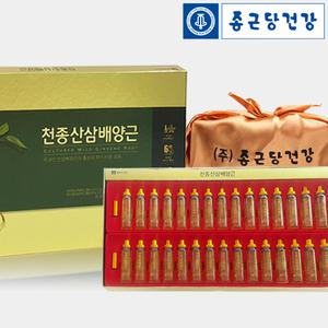 종근당 천종산삼배양근(20ml X 30병)효도설날명절선물