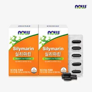 [나우푸드코리아] 나우푸드 실리마린 60캡슐 2박스 4개월분