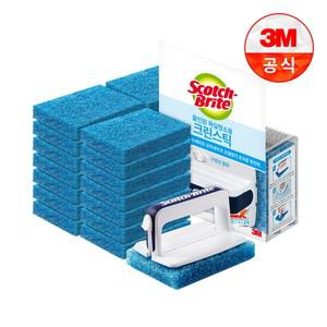 [3M]크린스틱 뉴올인원 욕실청소용 핸들+리필22입