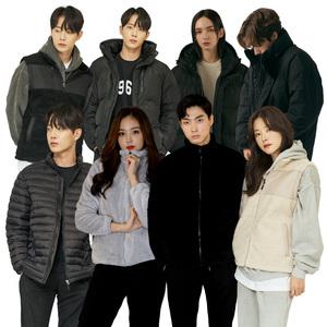 남자 여자 양털 후리스 실키 플리스 경량 자켓 점퍼 모음