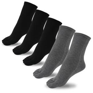 제이케이 국산 남성 순면 발가락양말 장목 10켤레