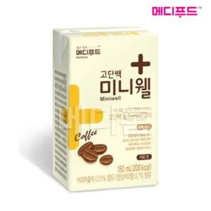 메디푸드 미니웰 커피맛(150ml 24팩)