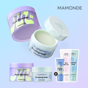 [카드10%]마몽드쟁이기 뮤즈 윈터's 피부진정 추천템 플로라글로우 로즈리퀴드 마스크 & 수딩크림