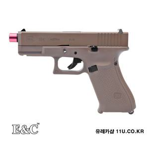 GAS 메탈 글록 GLOCK 19X GenX 5세대 각인 가스건 GBB 비비 GUN 장난감 비비 권총 ENC TAN