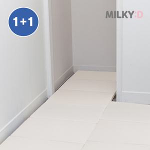 1+ 1 밀키디 네이트리 4단 틈새 자투리 폴더매트 멀티엣지 2size/층간소음NO/프리미엄방수소재