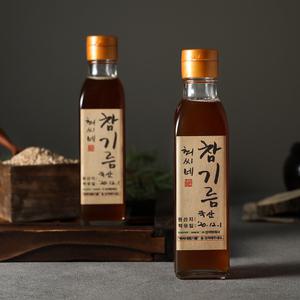 최씨네참기름 국산참기름(180ml)