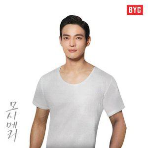 BYC 남성런닝 모시메리 베이직 반팔런닝