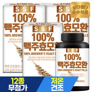 순수식품 100% 맥주효모환 3박스 건조 맥주효모 베타글루칸