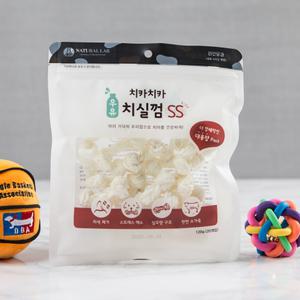 [피제이] 치카치카 우유 치실껌 강아지 개껌 SS 20입