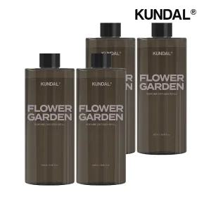 쿤달 퍼퓸 디퓨저 리필 플라워가든 500ml x4개