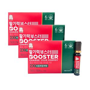 정관장 활기력 부스터 액상 20ml + 정제 400mg x 14개입 x 3박스 /An