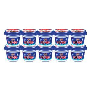 찰떡 일품 팥빙수 아이스크림 230ml X10개