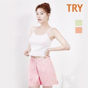 TRY여성하나만씨어서커트렁크팬티파자마택1