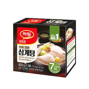 하림 부여알밤 삼계탕 800g x 2개 코스트코 초복 중복 말복 보양식