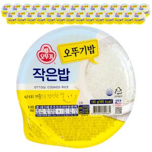 맛있는 오뚜기밥 작은밥 130g 오뚜기 30개