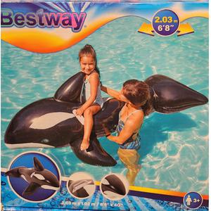 베스트웨이 점보 범고래 라이더 튜브 203cm 물놀이 BESTWAY