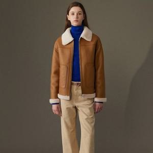 [최초가 159 000원]  24FW 호주산 양모 무스탕 하프 숏 코트 5종 택1