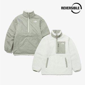 [노스페이스](대전신세계) 플레이 그린 리버서블 플리스 아노락 NJ4FP56B
