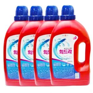 말표 희드라 액체 세탁 세제 2.5kgx4개 드럼 일반 겸용/액체세제/액상세제/물세제/액체세재/세탁기세제/세