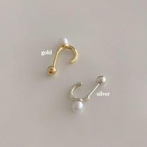 [BZJ97462_49]925 Silver Mini pearl piercing 27 쥬얼리