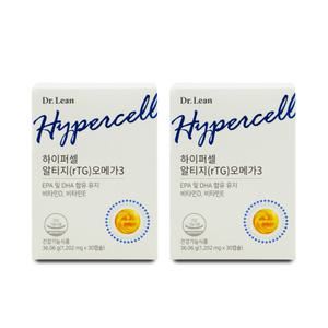 닥터린 하이퍼셀 알티지(rTG) 오메가3 1202mg x 30캡슐 X 2박스 I
