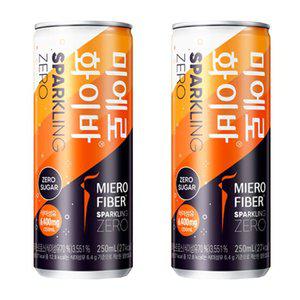 미에로 화이바 스파클링 제로 250ml x 24캔 탄산음료