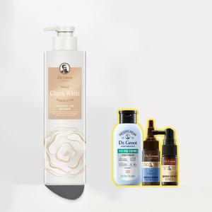 [닥터그루트 애딕트] 클래식 화이트 향좋은 탈모 샴푸 385ml 1개 + ()가려운두피용 샴푸180ml + 앰플트릿40