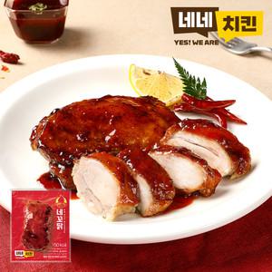 [네네치킨] 네꼬닭 순살닭다리 레드바베큐맛 4팩