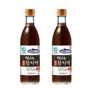청정원 맛선생 꽃게 참치액 950g 1+1