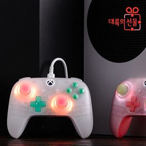 8Bitdo 얼티밋 XBOX 미니 유선 게임 컨트롤러 반투명 엑스박스 전용 패드