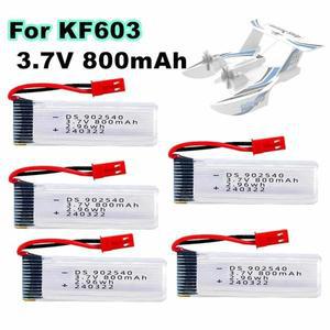 JST 플러그 포함 리포 배터리, KF603 RC 글라이더 비행기 X400 HD1315 HJ818 X25 쿼드콥터 드론용, 3.7V 80