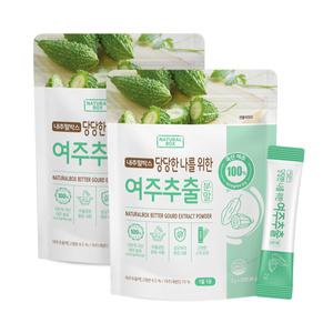 내추럴박스 여주추출 분말 2g x 20포, 2개
