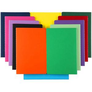 두꺼운 언라인 용지가 포함된 XYark 대형 컬러풀 블랭크 노트북 저널 벌크, 8.5x11인치, 60페이지, 여행자 학생 사무실용 세트, 스케치북 구성 일기 주제 노트, 12팩