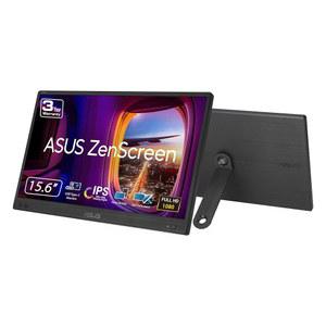 ASUS ZENSCREEN 16 U201D (15.6인치 보기 가능) 휴대용 USB 모니터 (MB166CR) 풀 HD, IPS, 타입 C, 플리커 프리, 블루 라이트 필터, 눈부심 방지 표면, 360 킥스탠드, 보호 슬리브, 3년 보증