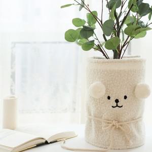 퍼피 강아지 인테리어 화분커버 M 2color