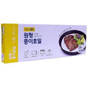 명진 종이호일 원형 종이호일 시트형(30매)
