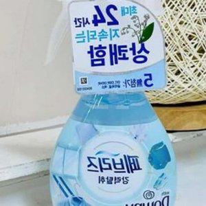 위플레이스 의류 탈취제 클린향 370ml 화장실향수 페브리즈탈취제 에어탈취 가정용방향제 사무실방향제 집
