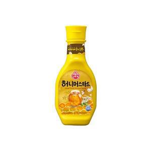 오뚜기 허니머스타드소스 265g 스테이크 오리고기 치킨 돈까스 샌드위치