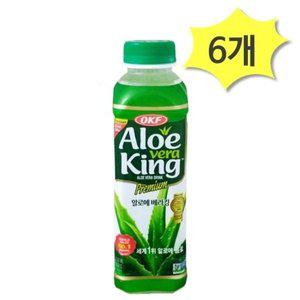 [기타]알로에 베이직 오케이에프 베라킹 500ml 올데이 x 6개 (WFH50QU)