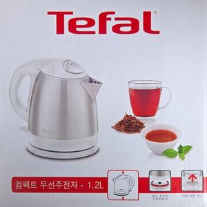 테팔 KI4321KR 1.2L 스테인리스 무선주전자 분유포트 티포트 