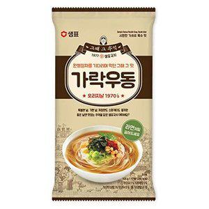 [셀러허브 패션][JHO4Q1TU_52EK]샘표 가락우동 가락 우동 103g