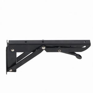 MO (4개) 영달철물 벽고정 접이식 선반대 2p세트 ver2 19cm 블랙 벽선반 벽걸이선반 벽받침대 선반브라켓