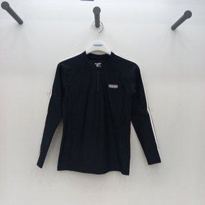 [에꼴리에]2선 포인트 반집업 래쉬가드티(23B0414_BK)