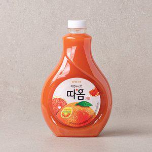 [빙그레] 따옴 자몽주스 1600ml